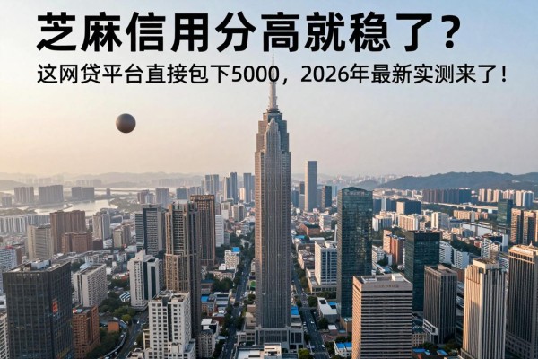 芝麻信用分高就稳了?这网贷平台直接包下5000,2026年最新实测来了!