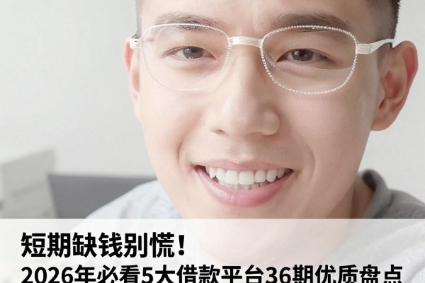 短期缺钱别慌!2026年必看5大借款平台36期优质盘点
