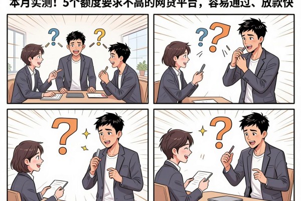 本月实测！5个额度要求不高的网贷平台，容易通过、放款快