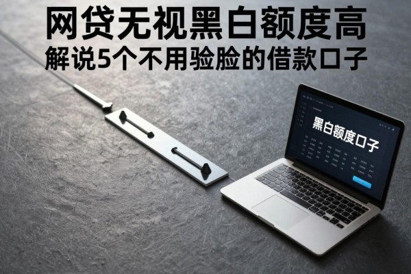 网贷无视黑白额度高,解说5个不用验脸的借款口子