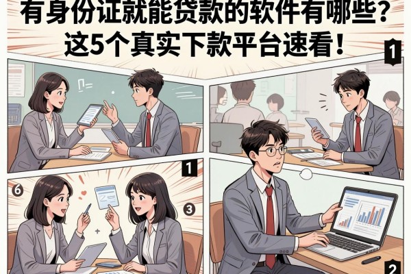 有身份证就能贷款的软件有哪些?这5个真实下款平台速看!