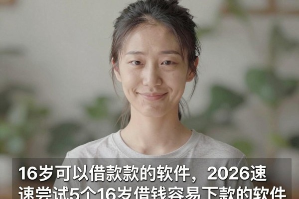 16岁可以借款款的软件,2026速速尝试5个16岁借钱容易下款的软件