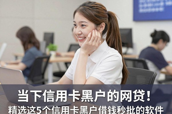 当下信用卡黑户的网贷!精选这5个信用卡黑户借钱秒批的软件