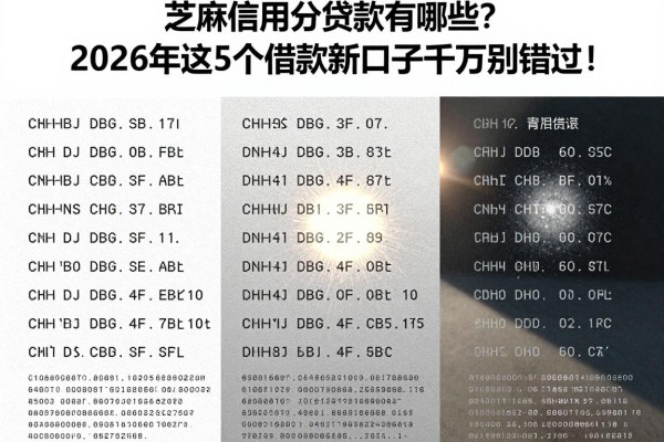 芝麻信用分贷款有哪些？2026年这5个借款新口子千万别错过！